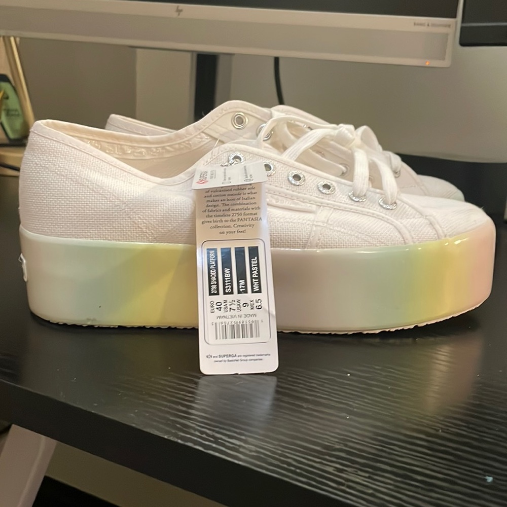 Never worn Superga 2790 Shaded Platform